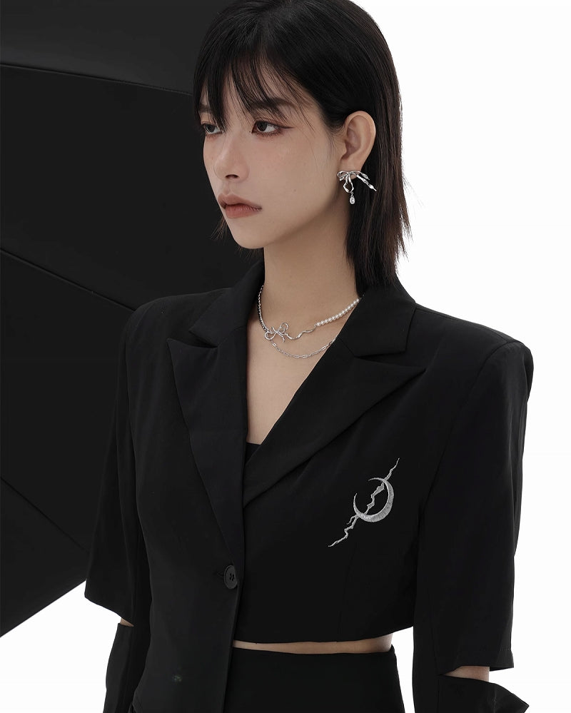 Bandage Bow Knot Necklace02