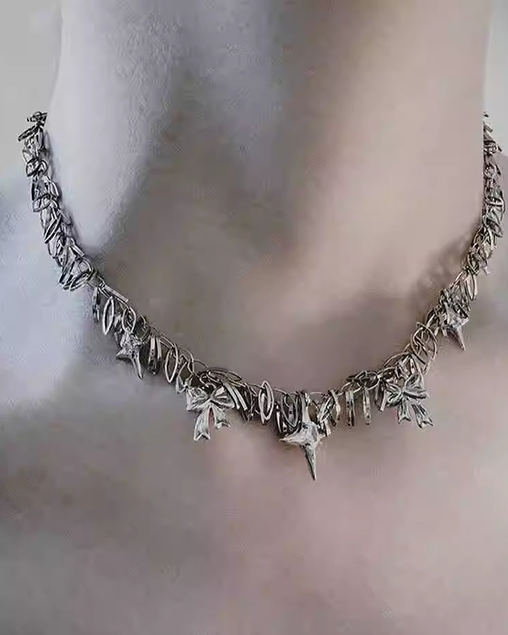 Star Bow Necklace