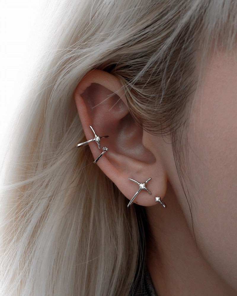Star Track Asymmetrical Cuffs