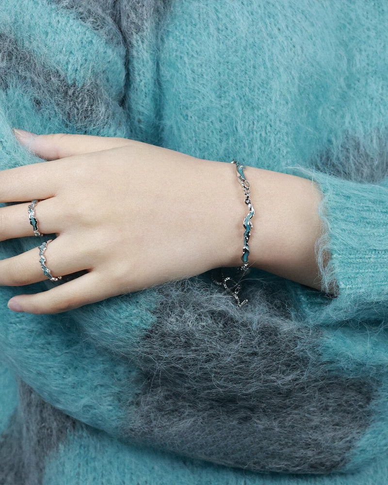 Blue Waves Bracelet