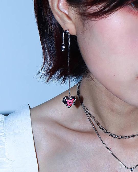 Sweetheart Barbie Tassel Earrings