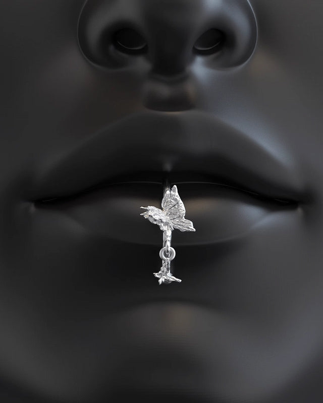 Butterfly Island Cuff & Lip Clip