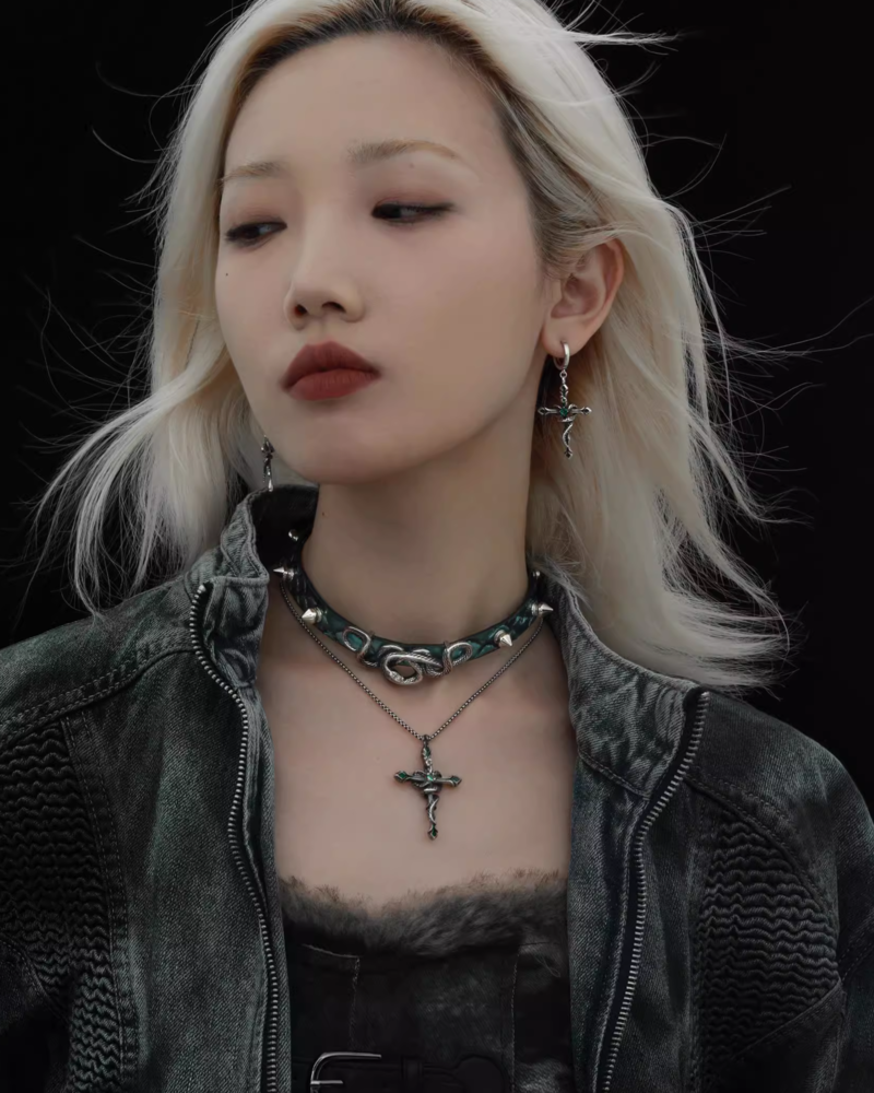Hunting Snake Choker & Necklace