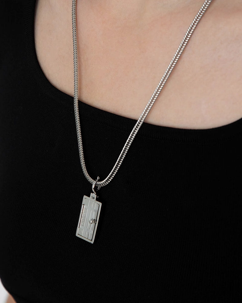 Graffiti Open Door Necklace