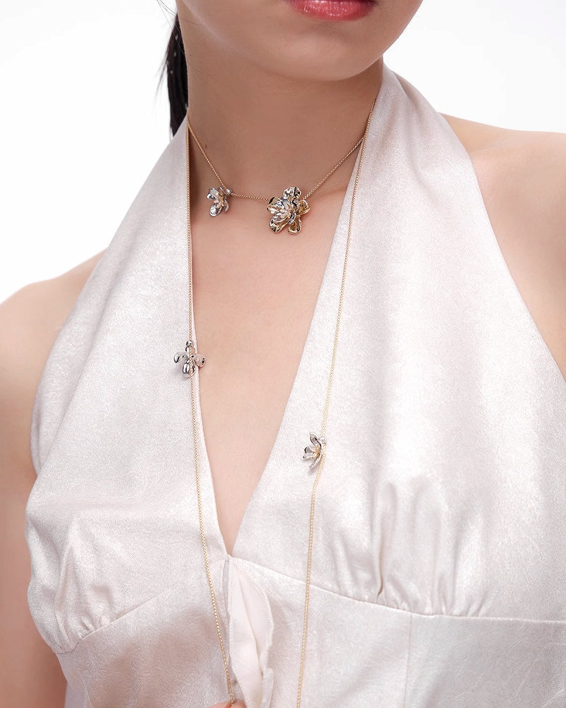 Vintage Flower Necklace
