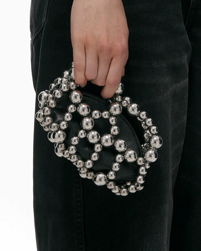 Punk Mania Love Beaded Mini Bag