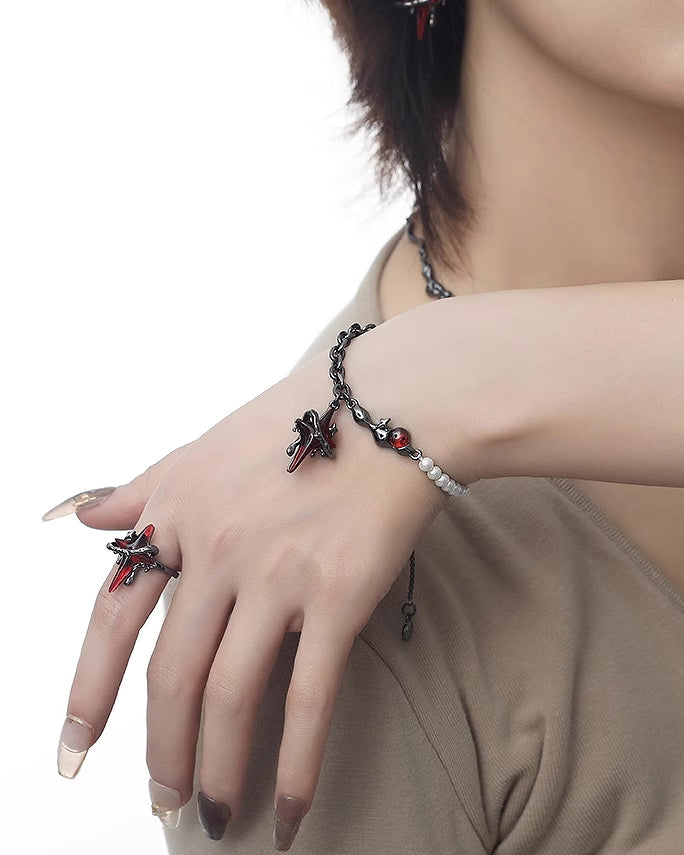 Taboo Four-pointed Star Bracelet