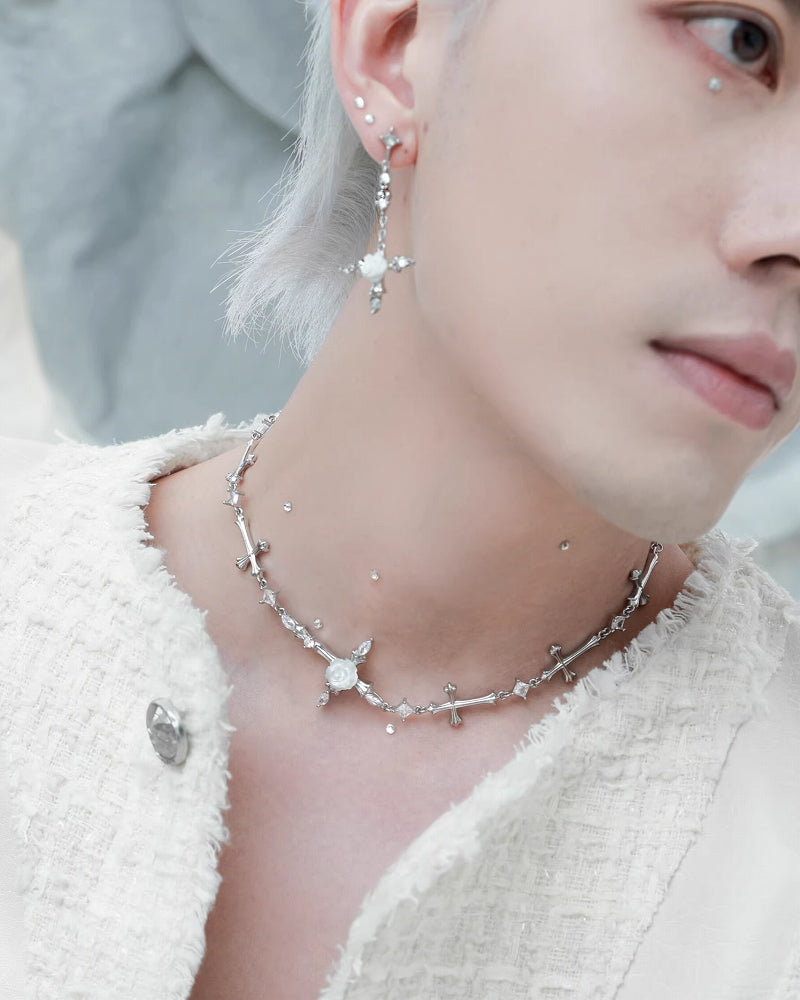 Rose Followers Layers Necklace