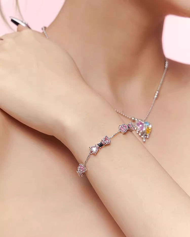 Cake Treasure Party Bow Knot Bracelet