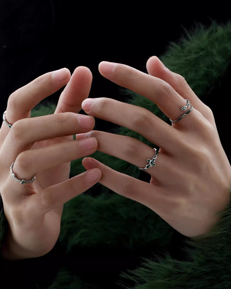 Spirit Snake Open Ring