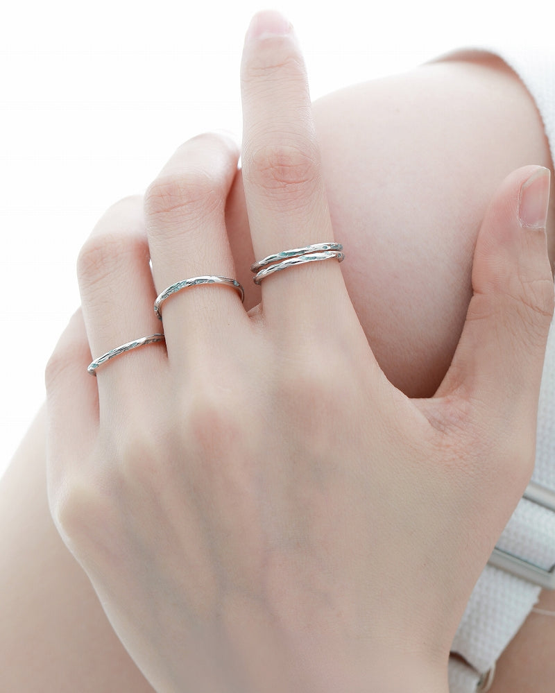 Sea Blue Sterling Silver Ring
