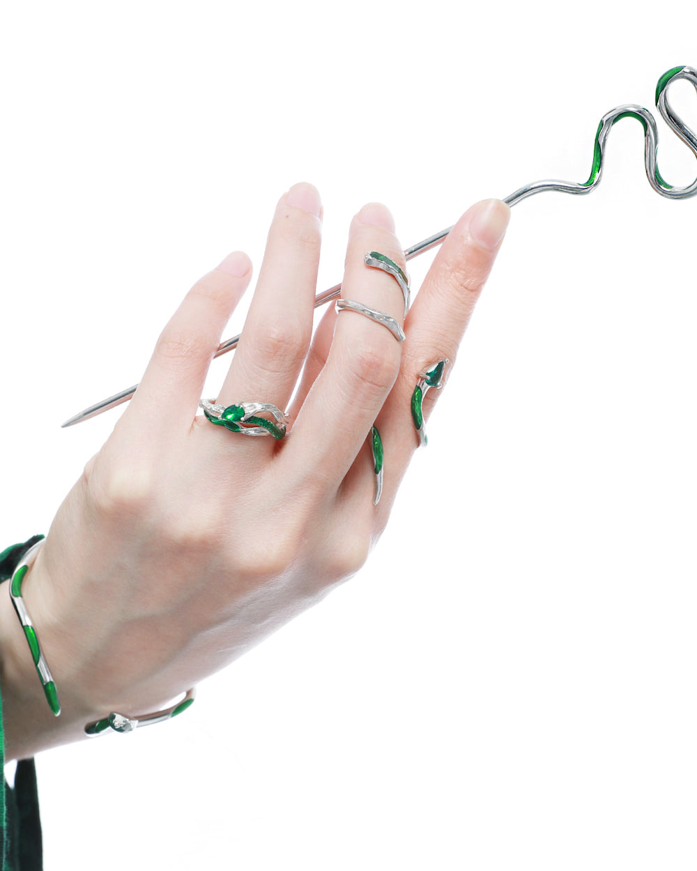 Green Snake Ring03