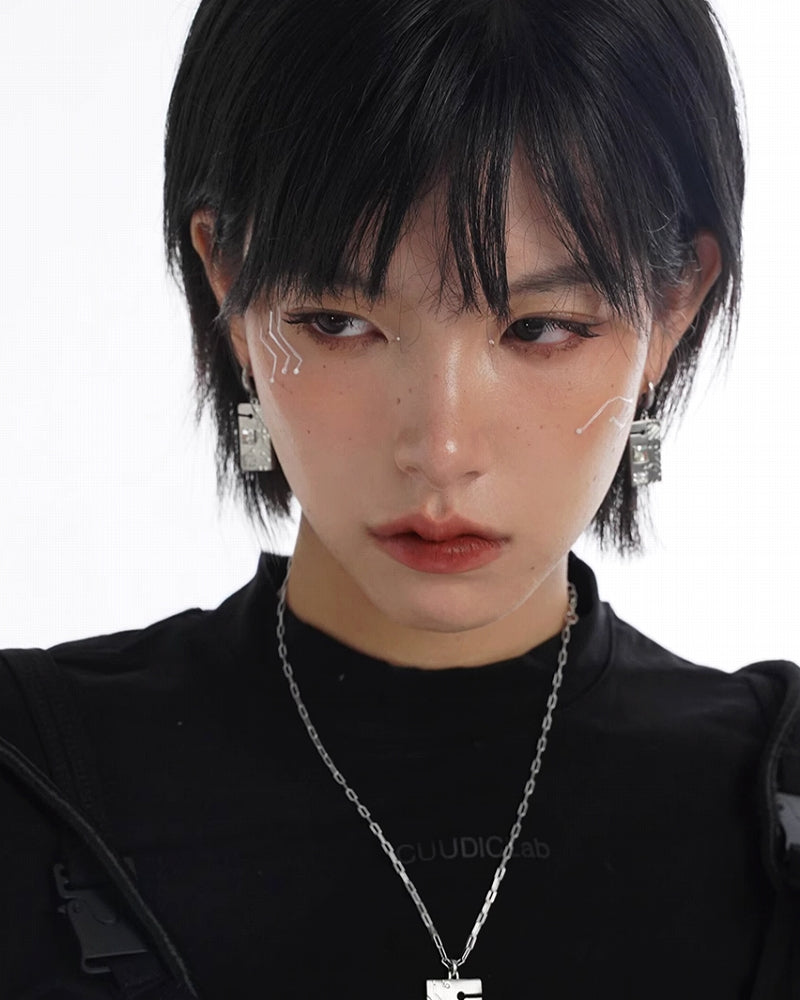 Future Ark Circuit Board Earrings