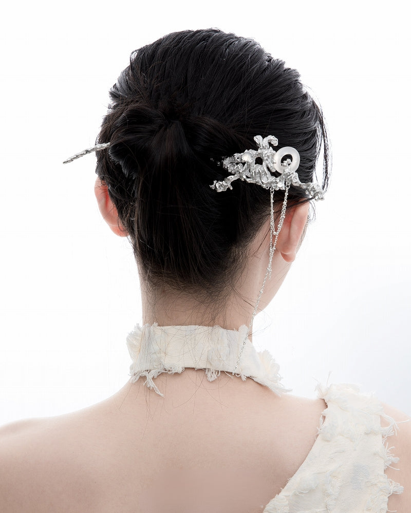 Yungong Jade Rabbit Hairpin