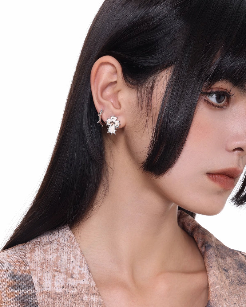 Cross Cactus Earrings