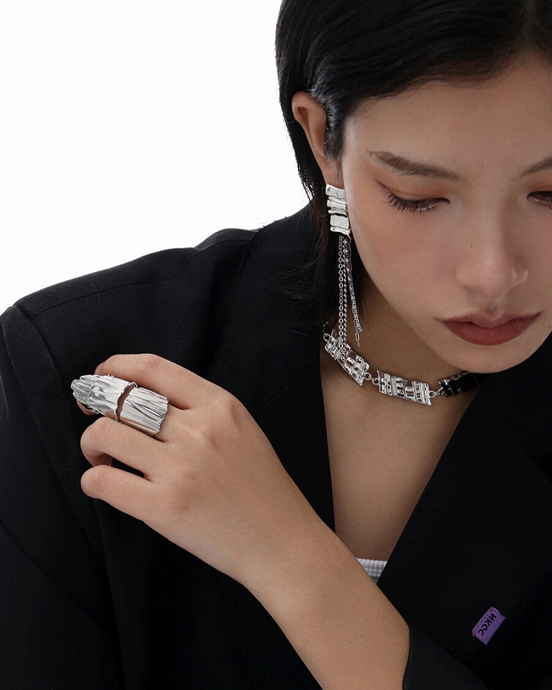 Plate Armor Earrings