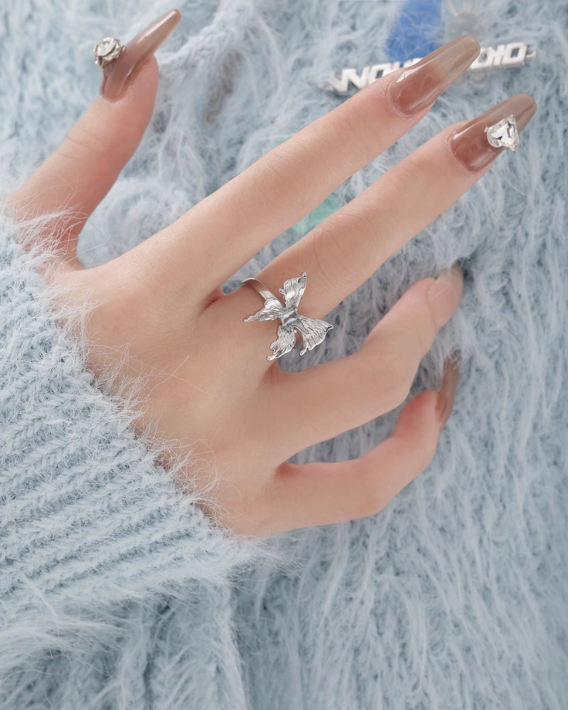 Alien Butterfly Ring