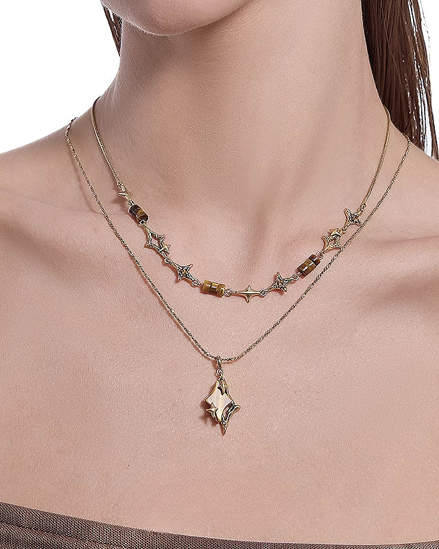 Nostalgia Star Layer Necklace