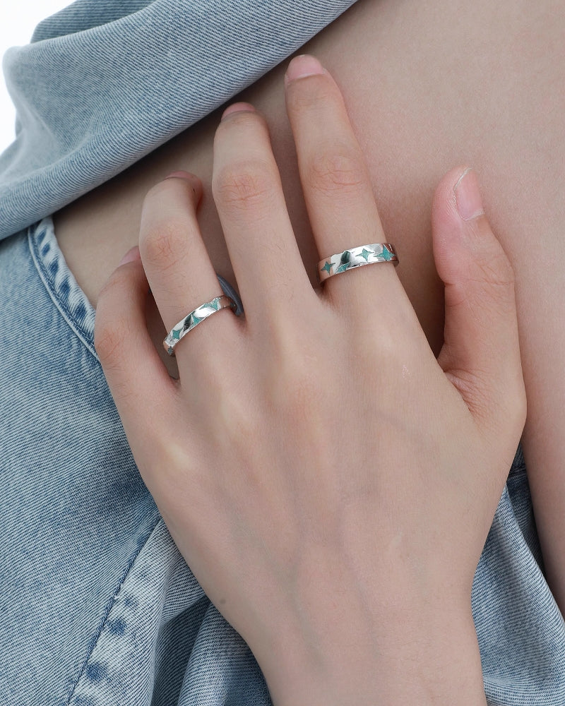 Sea Starry Sky Seabed Ring