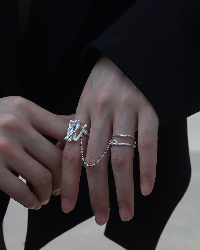 Bone Chain Ring