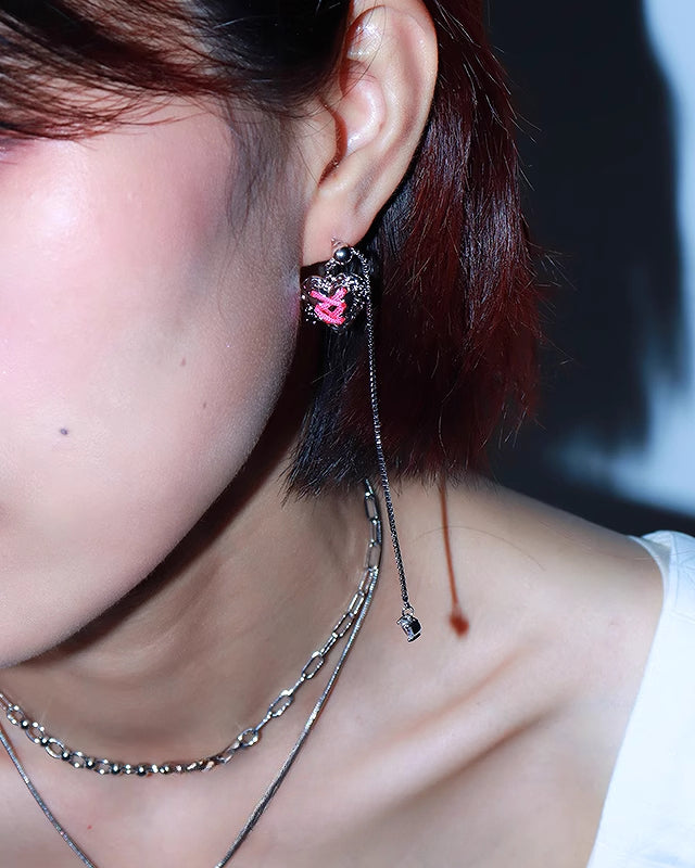 Sweetheart Barbie Tassel Earrings