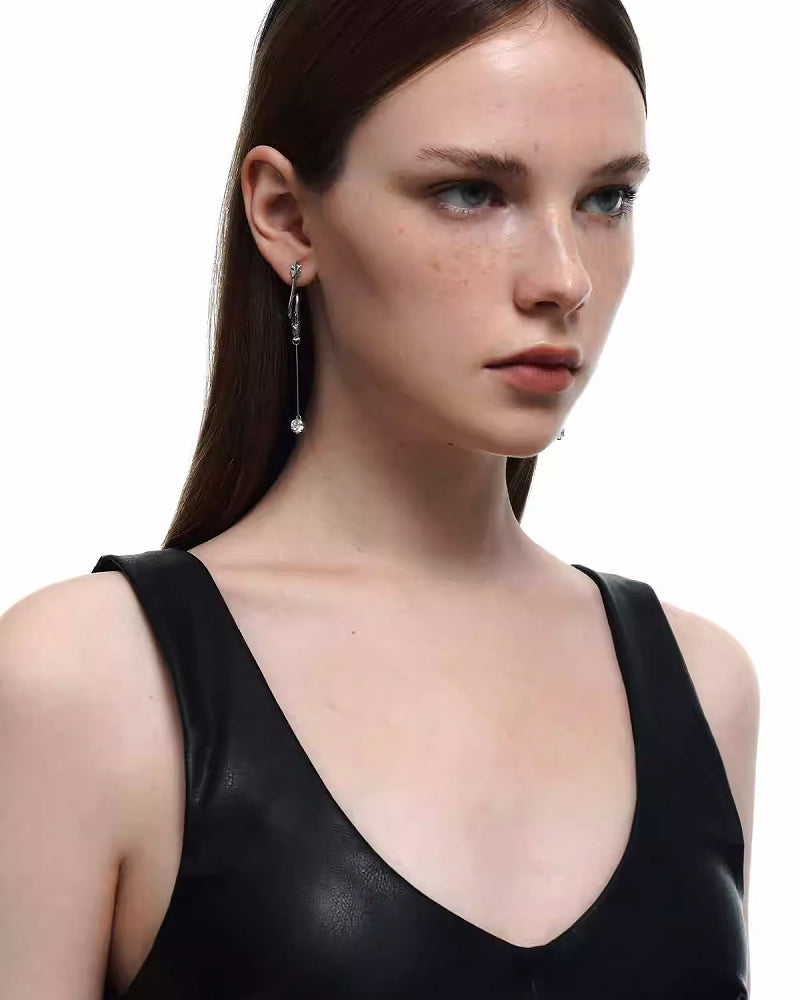 Dragon Tattoo Tassel Earrings