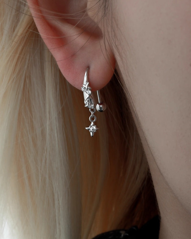 Star Track Earrings 02