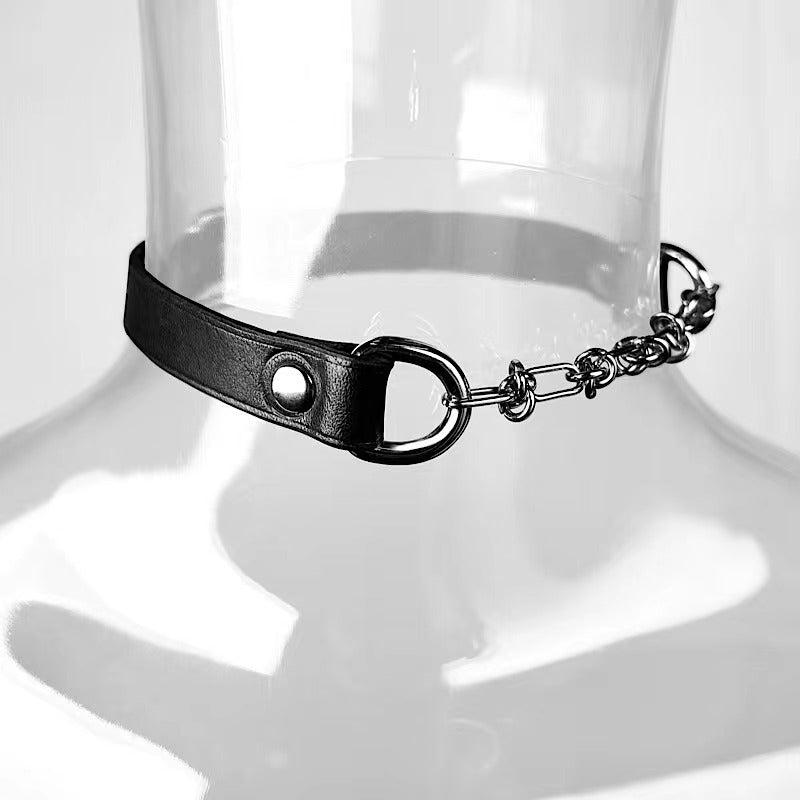 Punk Leather Choker