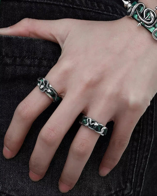 Hunting Snake Open Ring 03