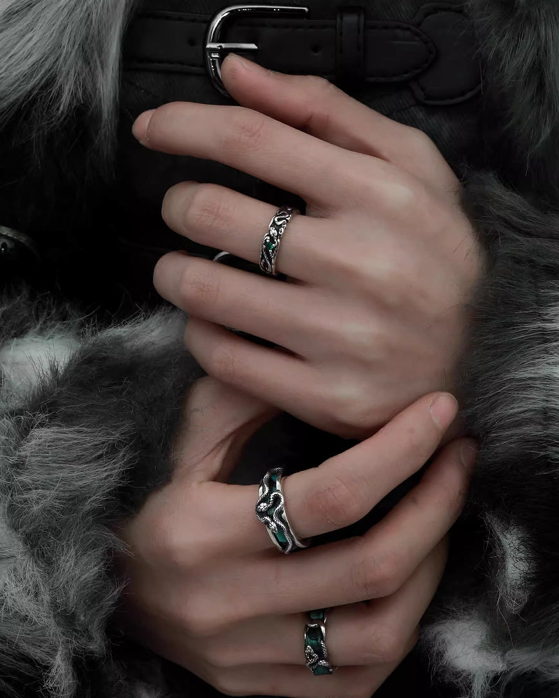 Hunting Snake Open Ring 02