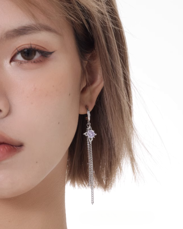Mystery Romantic Tassel Earrings