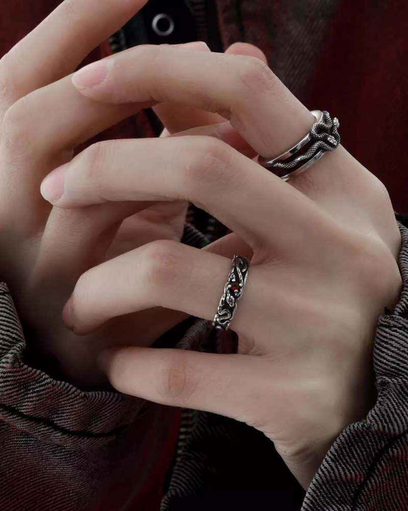 Hunting Snake Open Ring 01
