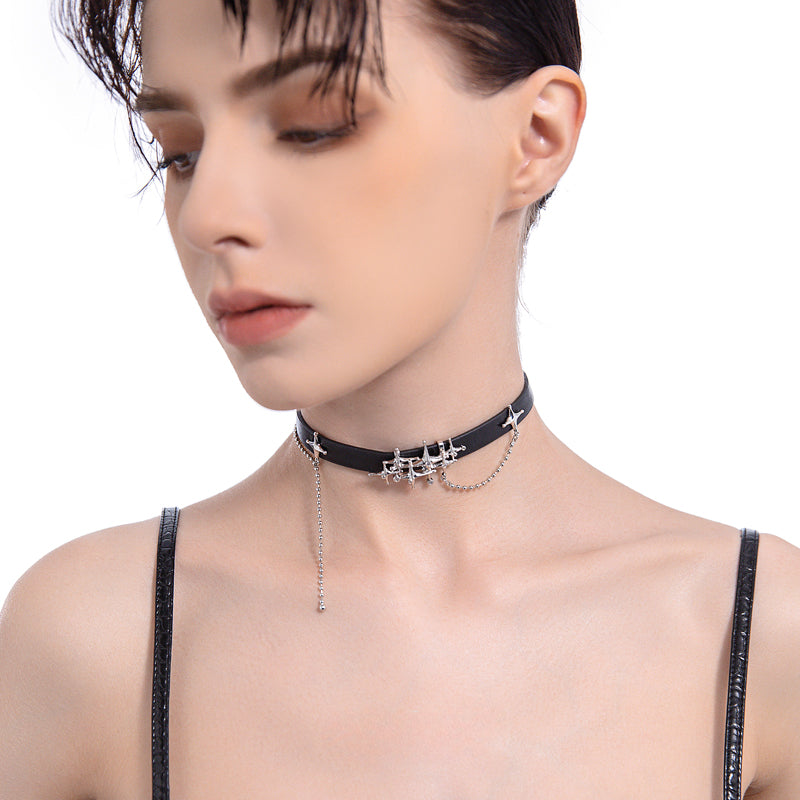 Star Attraction Tassel Choker