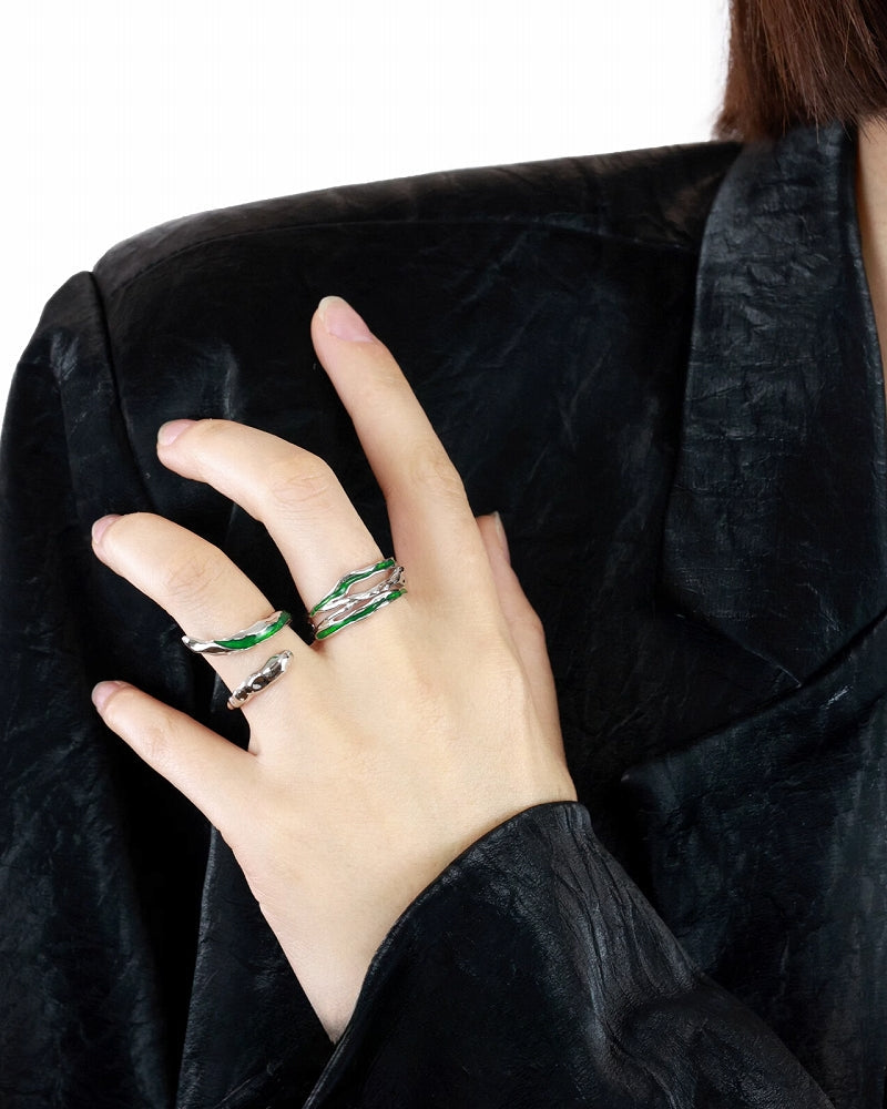 Forest Of Desire Snake Slytherin Ring