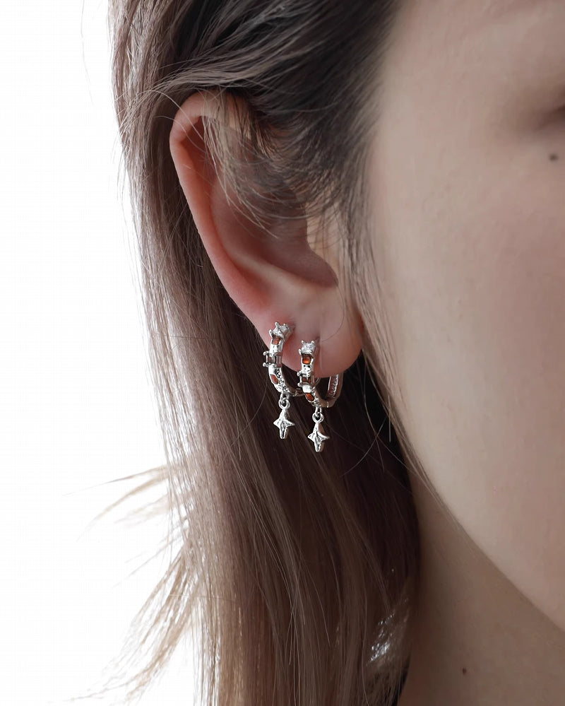 Star Cross Earrings