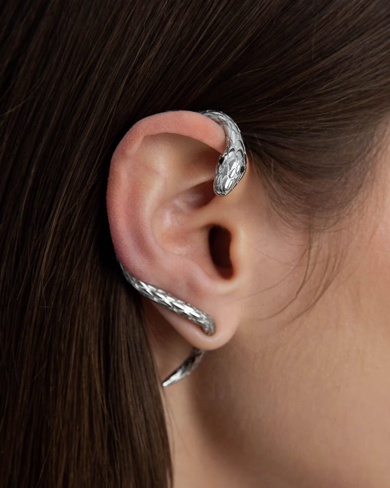 Ghost Kingdom Snake Earrings & Cuff