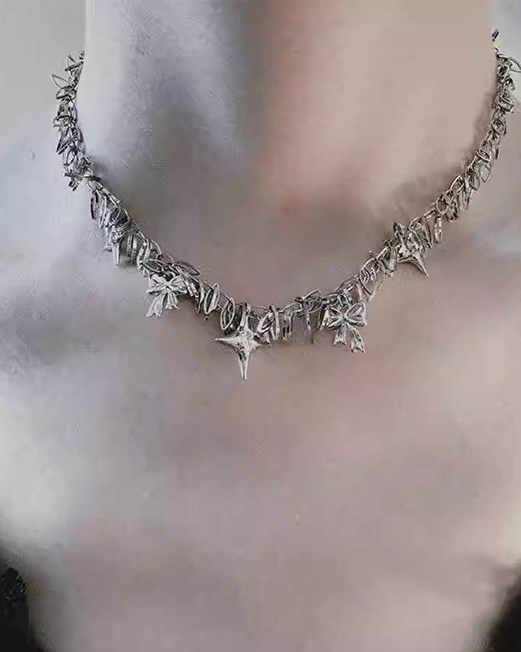 Star Bow Necklace
