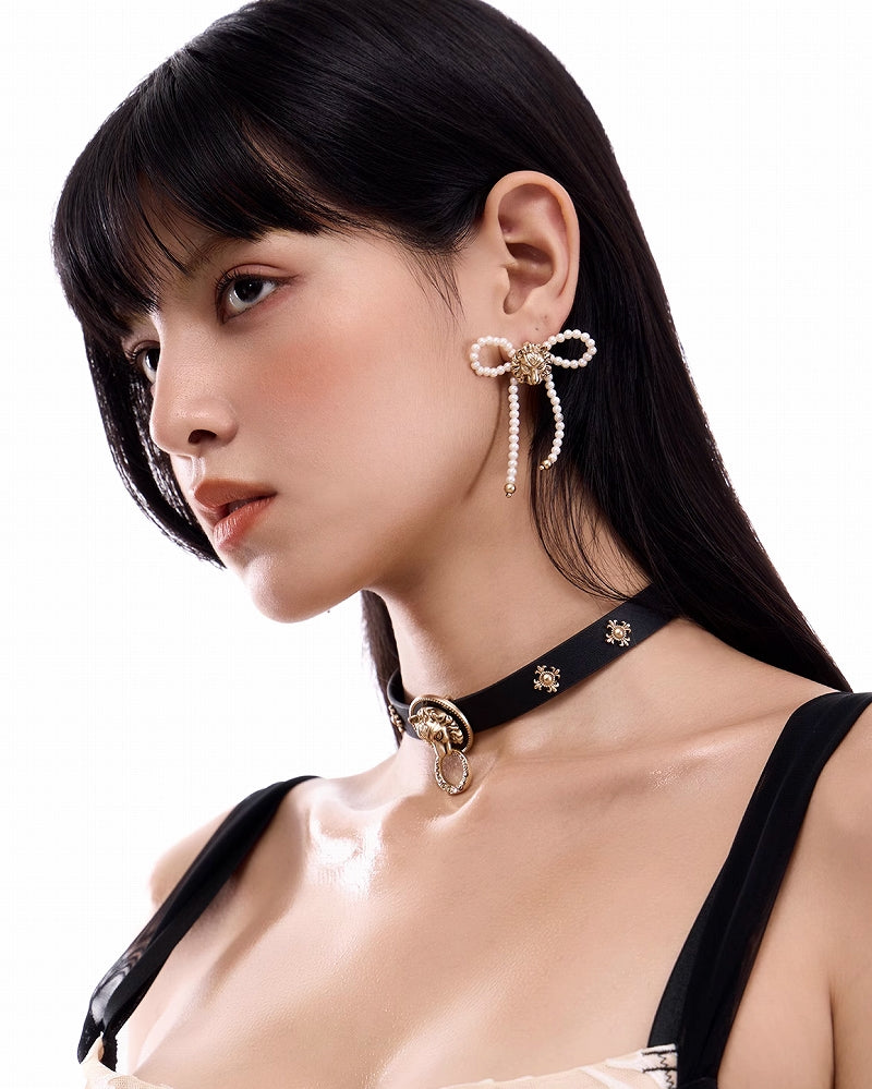 Suanni Lion Head Choker
