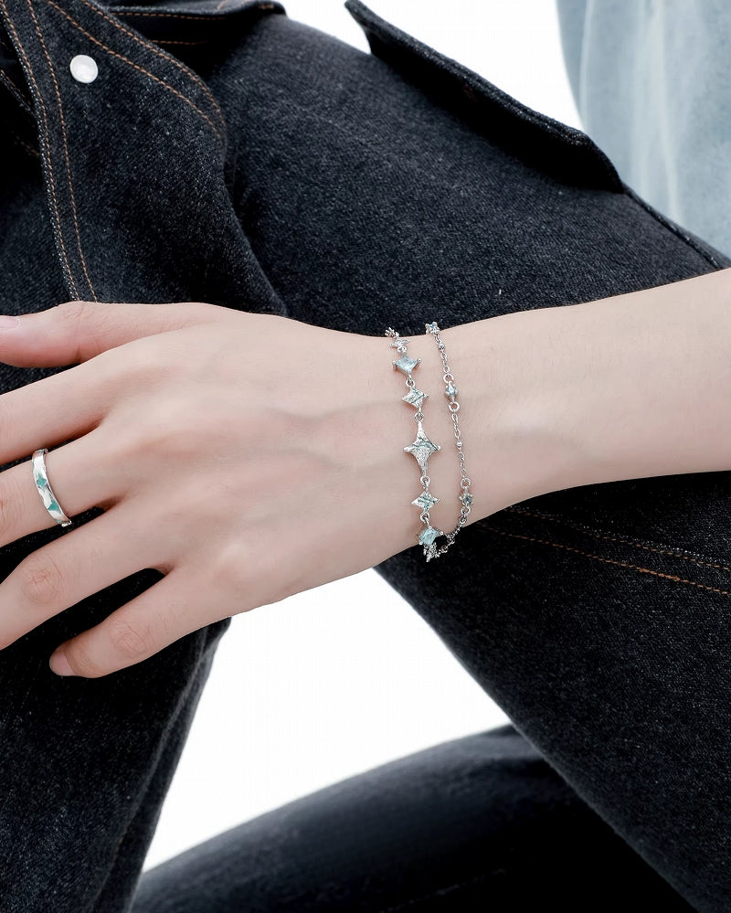 Sea Starry Sky Double Layer Bracelet
