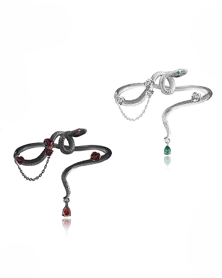 Snake Dance Rose Arm Bracelet