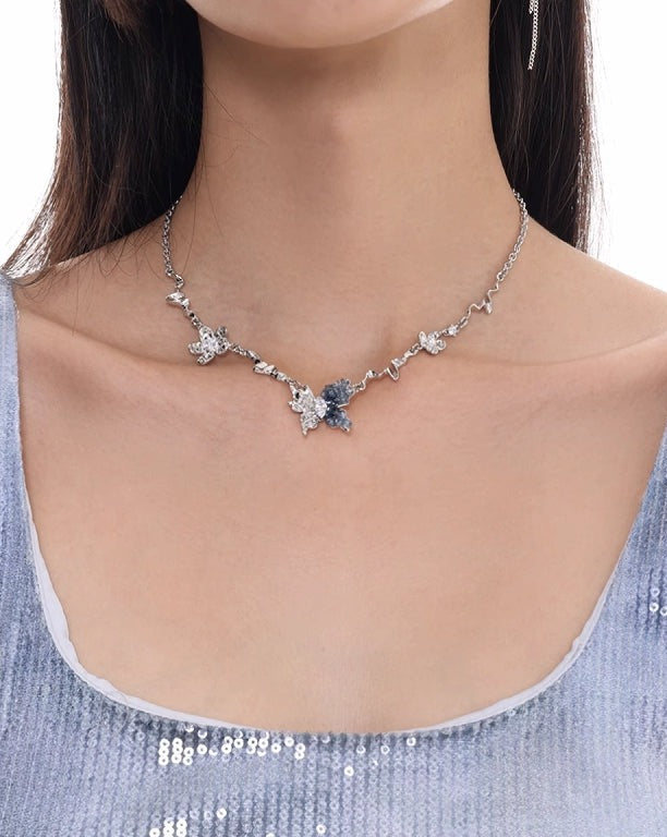 Galaxy Butterfly Necklace
