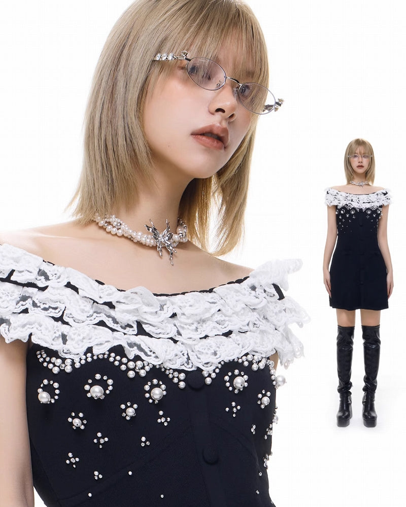 Biochemical Butterfly Pearl Necklace