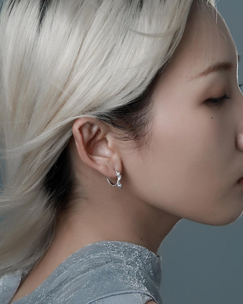 Ice Snake Earrings