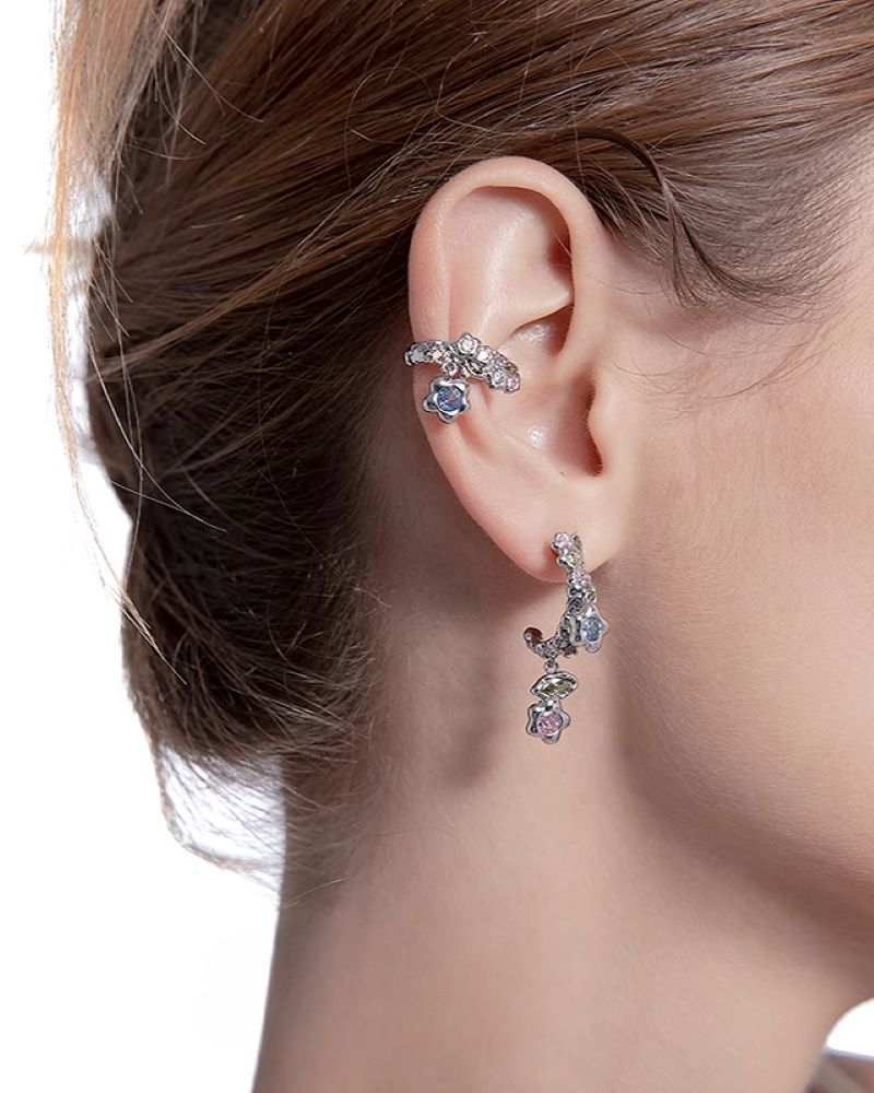 Secret Garden Flower Earrings