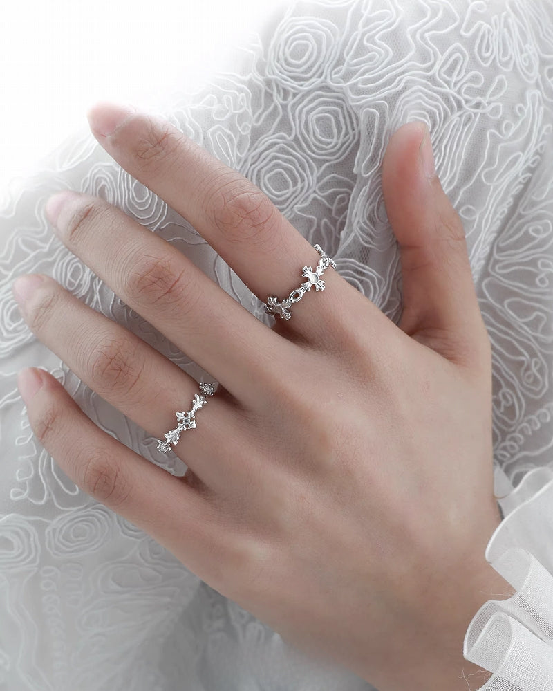 Star Orbit Star Cross Ring