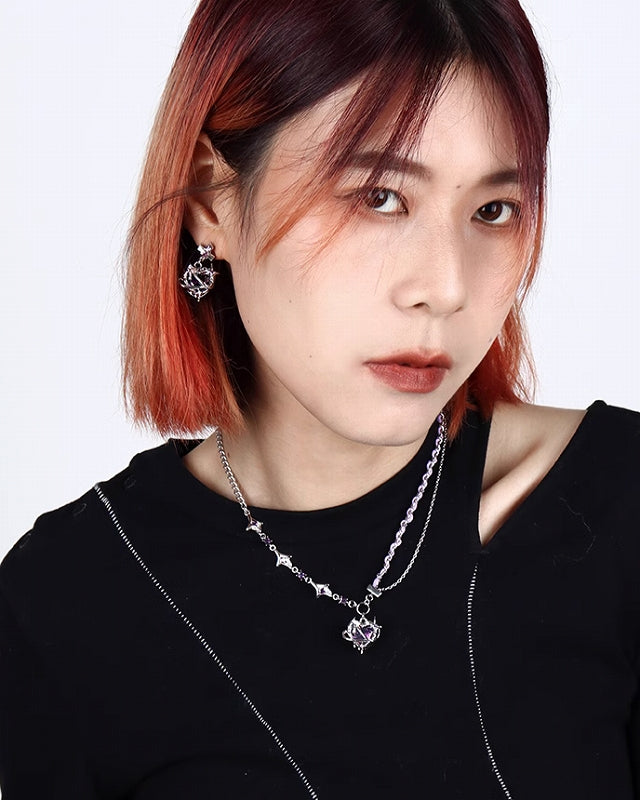 Star Heart Necklace