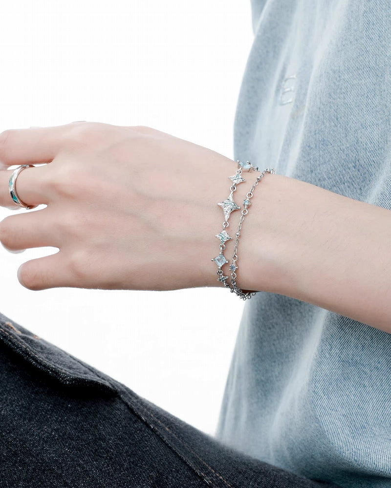 Sea Starry Sky Double Layer Bracelet