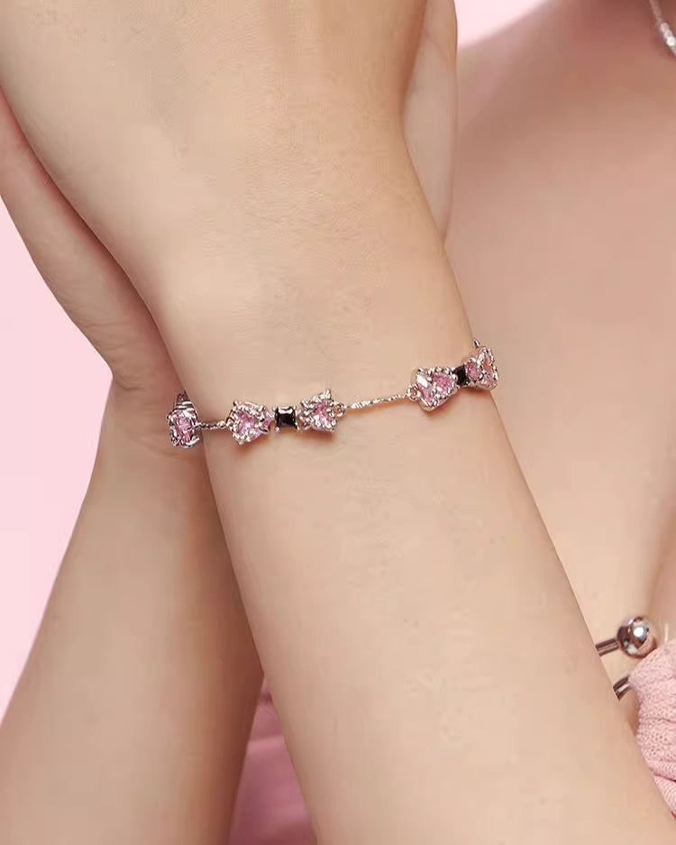 Cake Treasure Party Bow Knot Bracelet