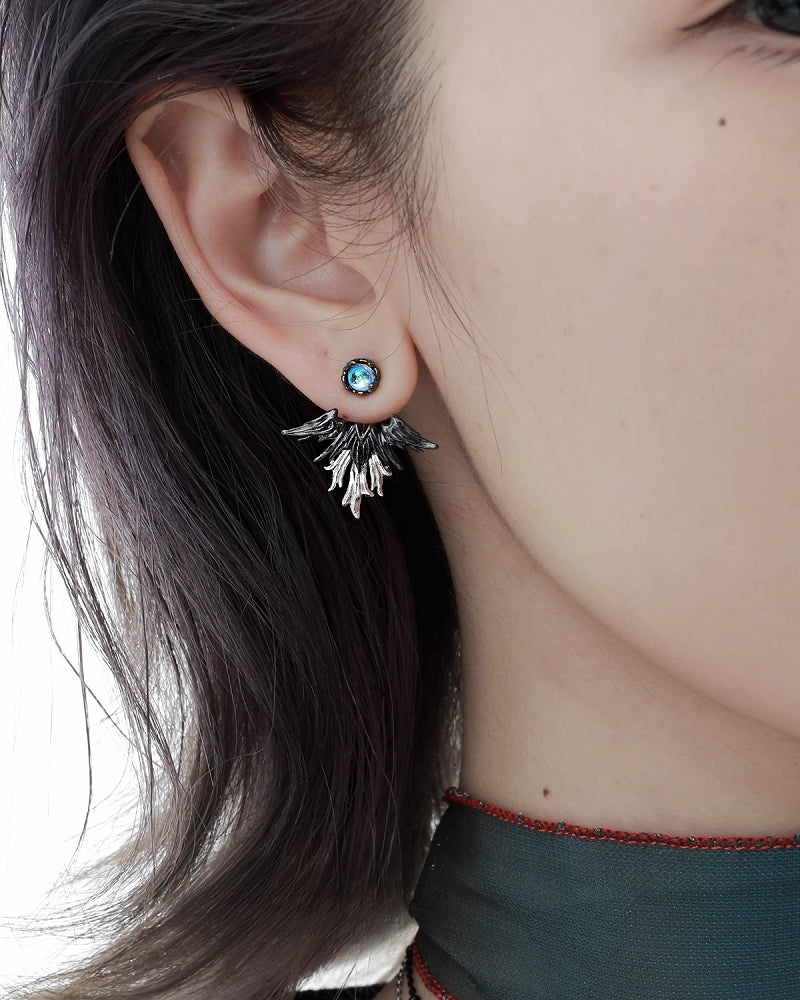 Wing Swan Earrings02