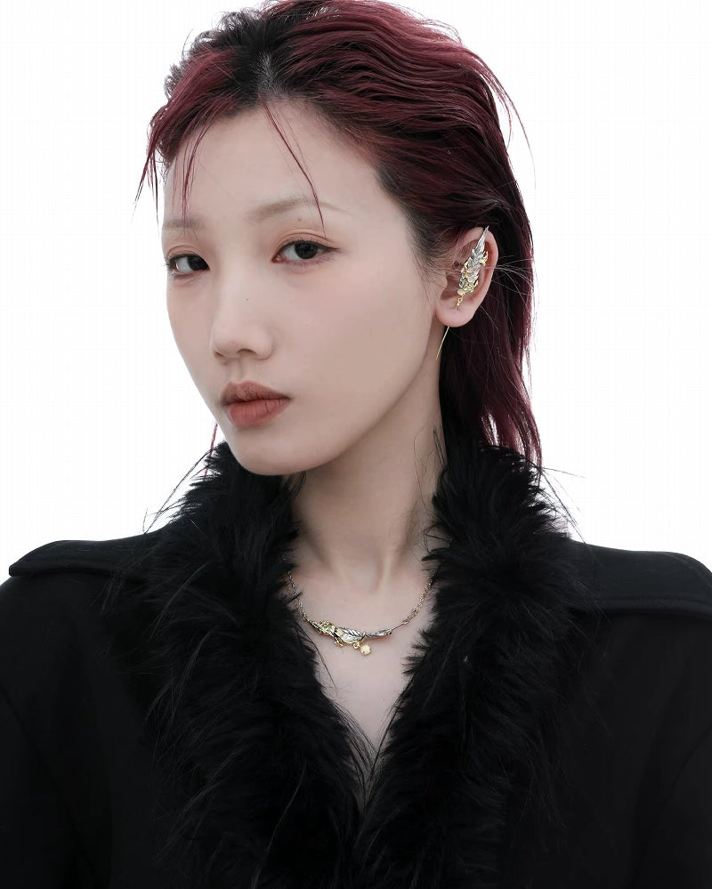 Wings Feather Earrings